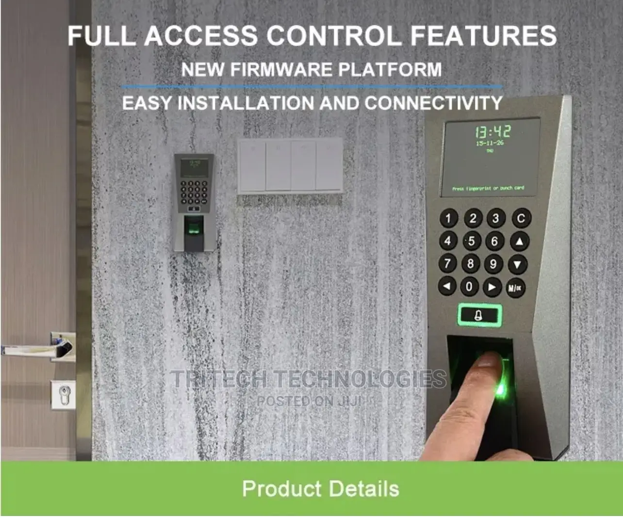 Zkteco F18 Access Control
