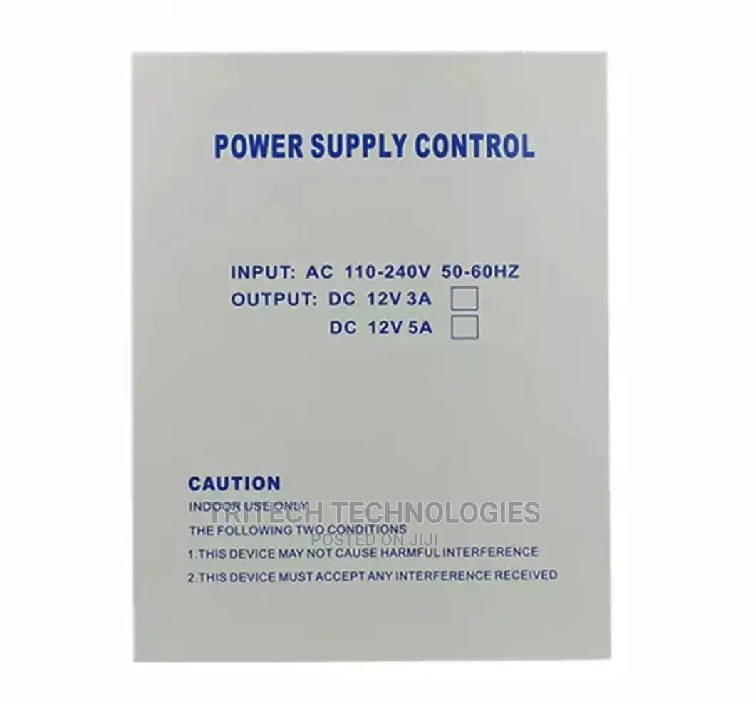 Access Control Power Supply With Battery