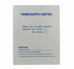 Access Control Power Supply With Battery