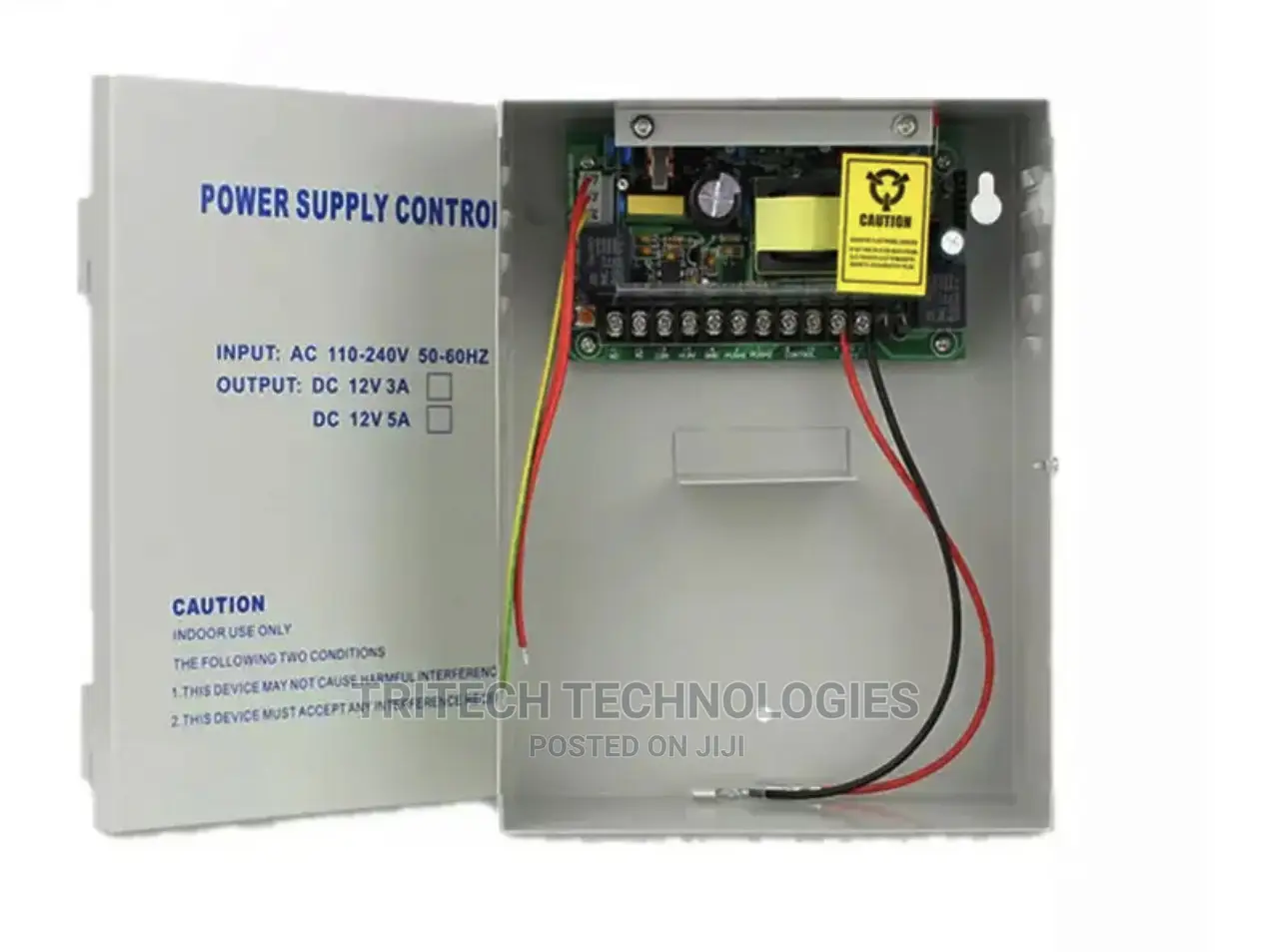 Access Control Power Supply With Battery