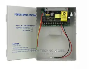 Access Control Power Supply With Battery