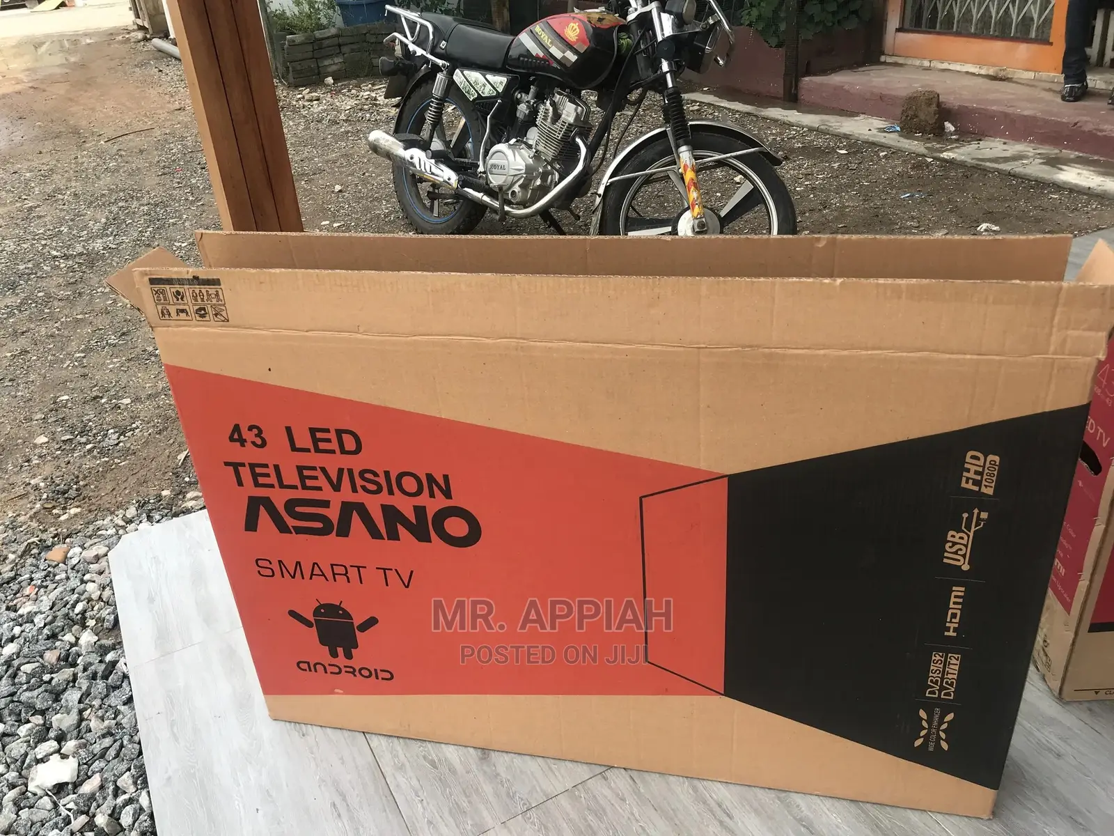 Asano Smart Satellite Television 43inch