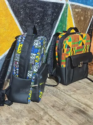 Durable and Stylish African Print Backpacks
