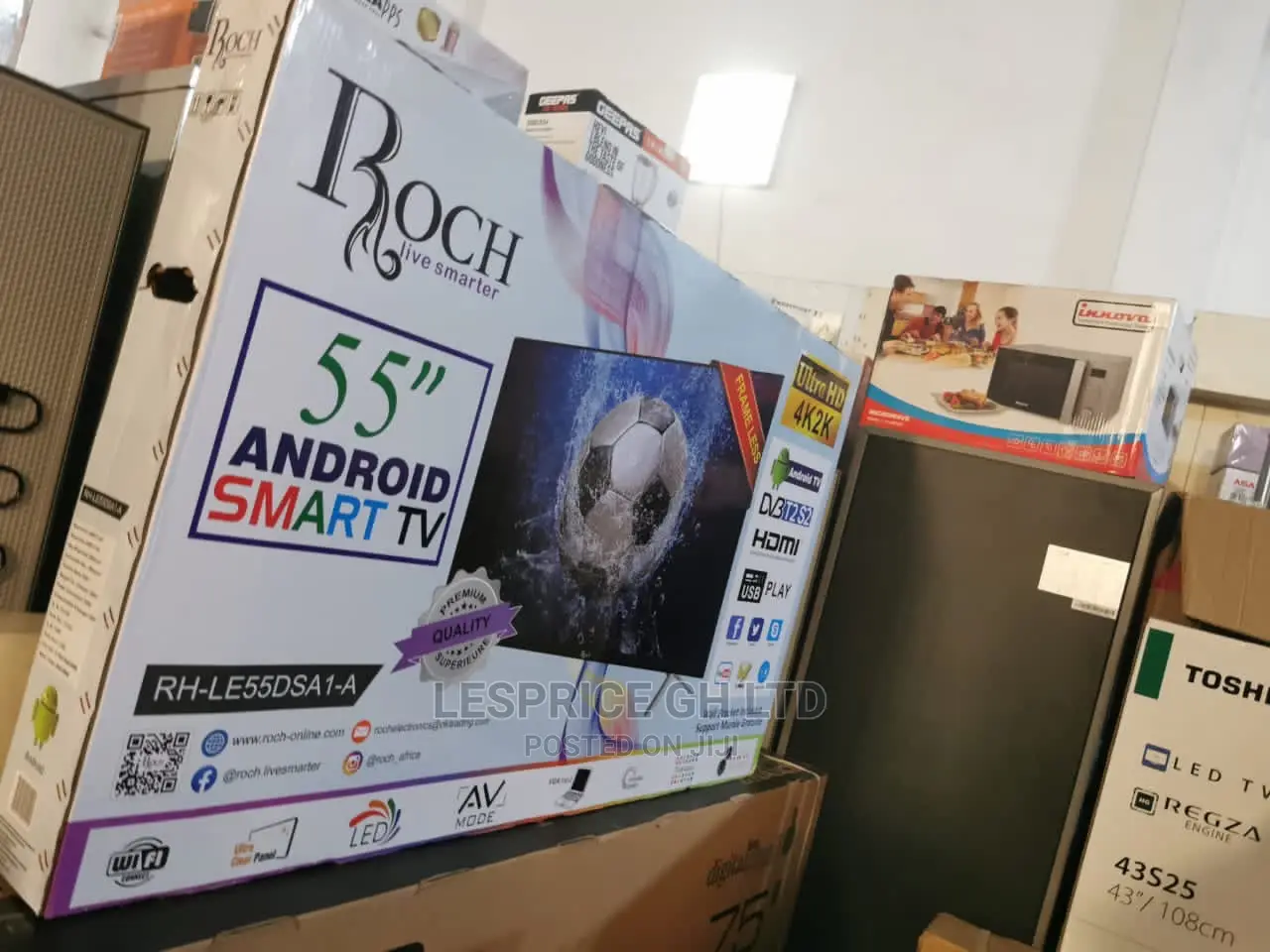 Roch 55” Smart Android Tv