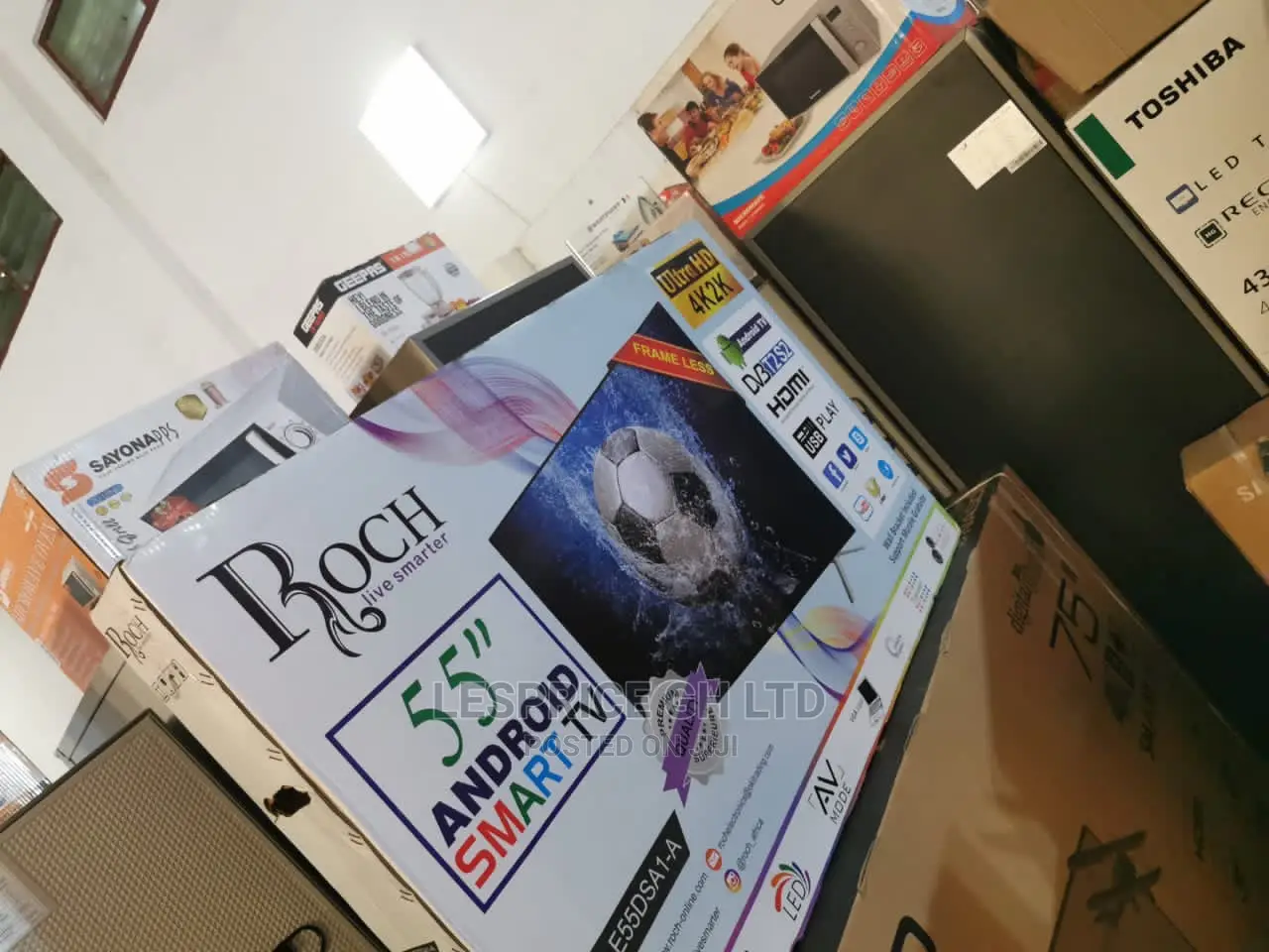 Awesome Roch 55” Smart Android Tv