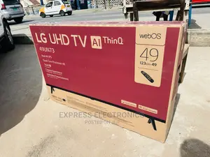LG UHD Real LG49UN7340 Glossy Black Screen