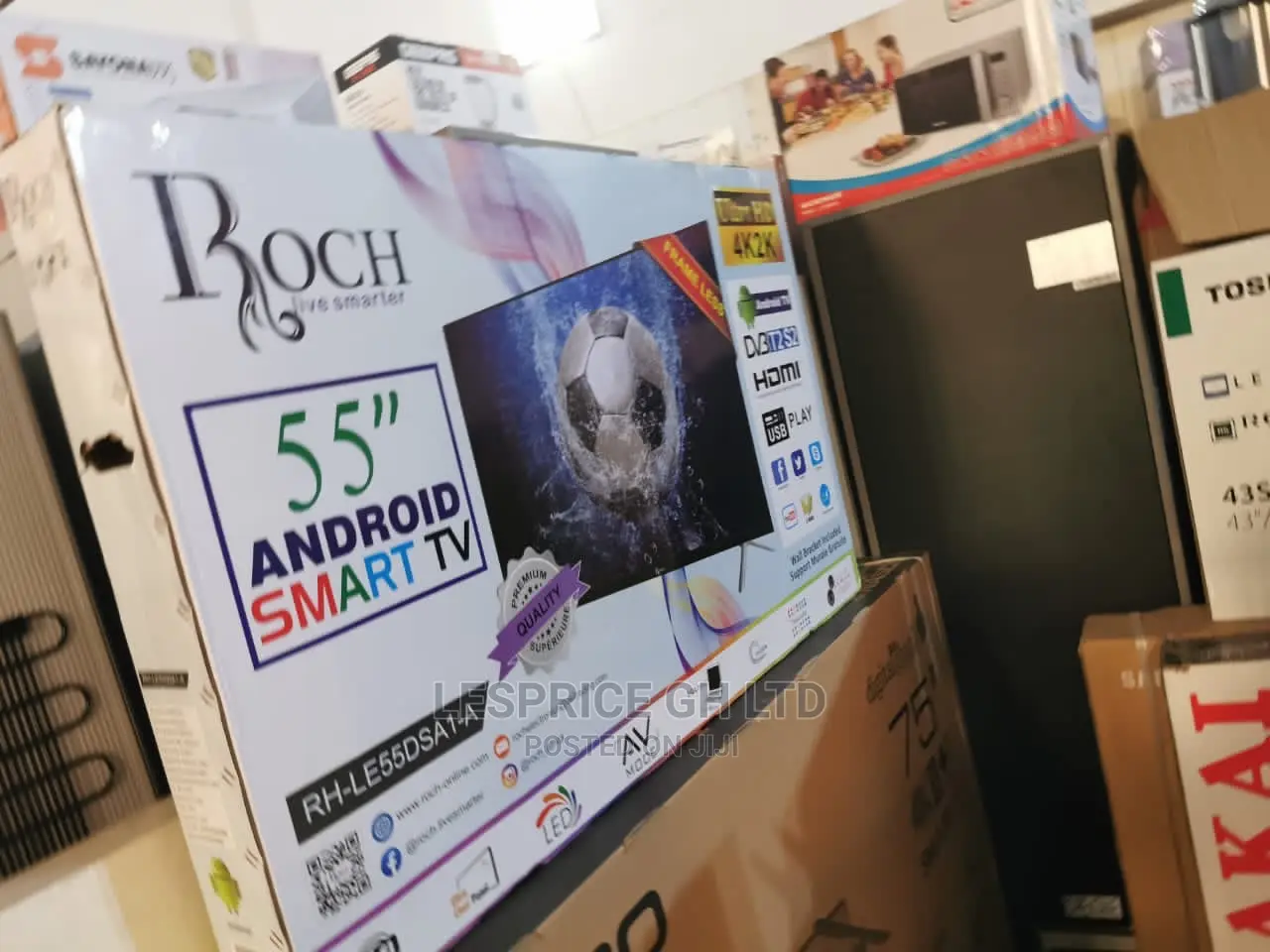 Super Fun Roch 55” Smart Android Tv