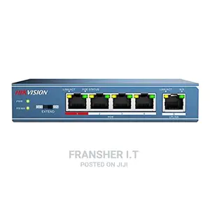 HIKVISION DS-3E0105P-E 4-Ports 100mbps Unmanaged Poe Switch