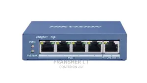HIKVISION DS-3E0105P-E 4-Ports 100mbps Unmanaged Poe Switch