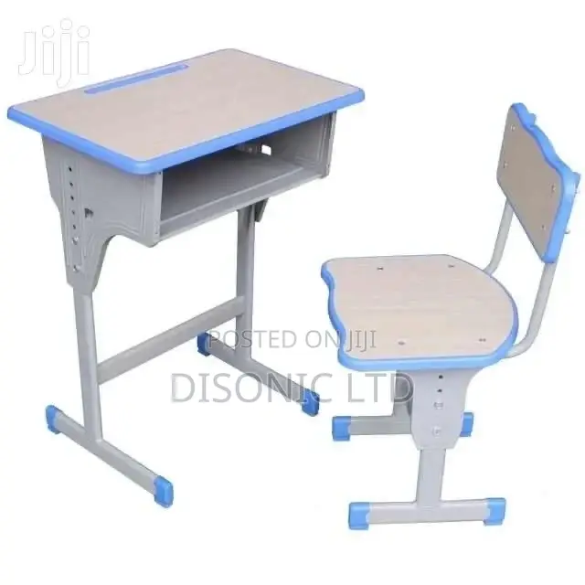 Height Adjustable School Children Studies Table and Chair