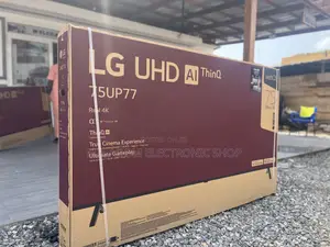 New Lg 2021 75” UHD Smart Webos Tv With Magic Remote
