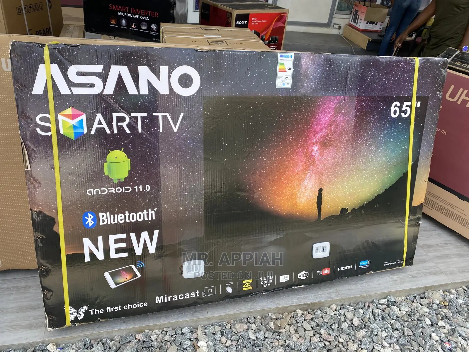 Quality Asano 65 Television.