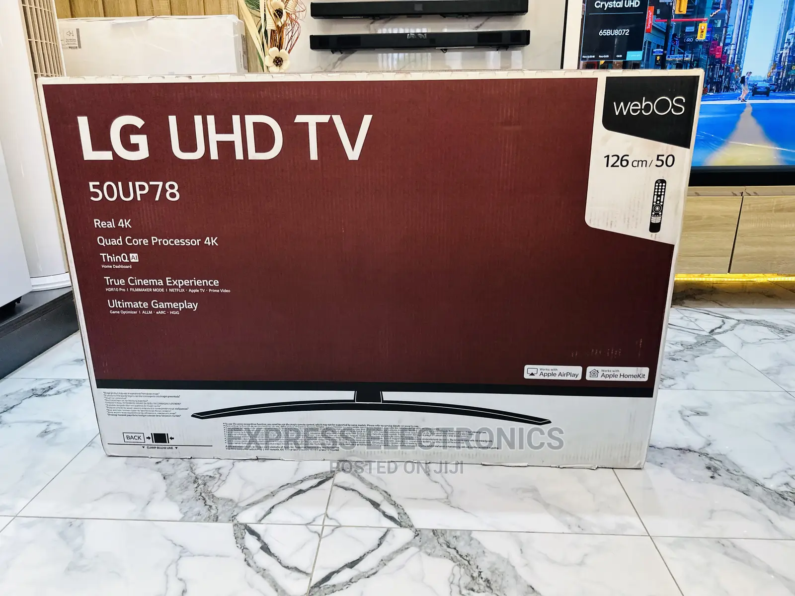 50UP7800 Smart LG UHD LED Light Display