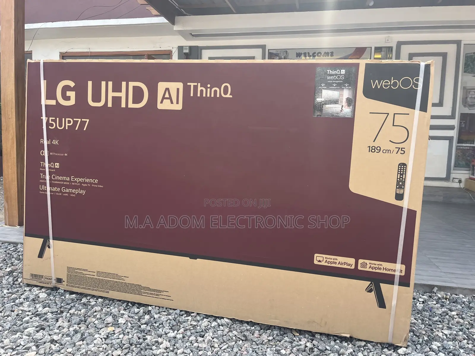 Lg 75” Led Tv