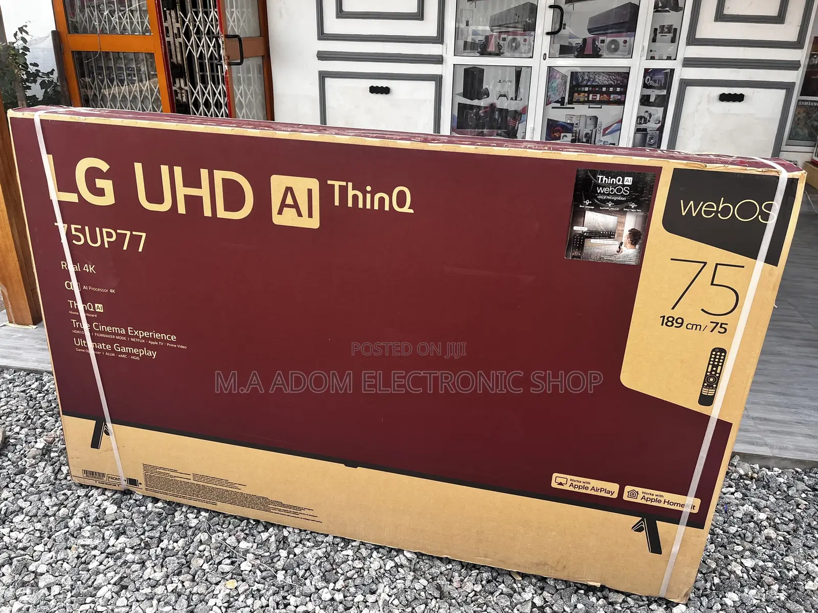 Lg 75” Led Tv