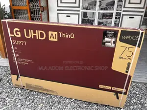 Lg 75” Led Tv