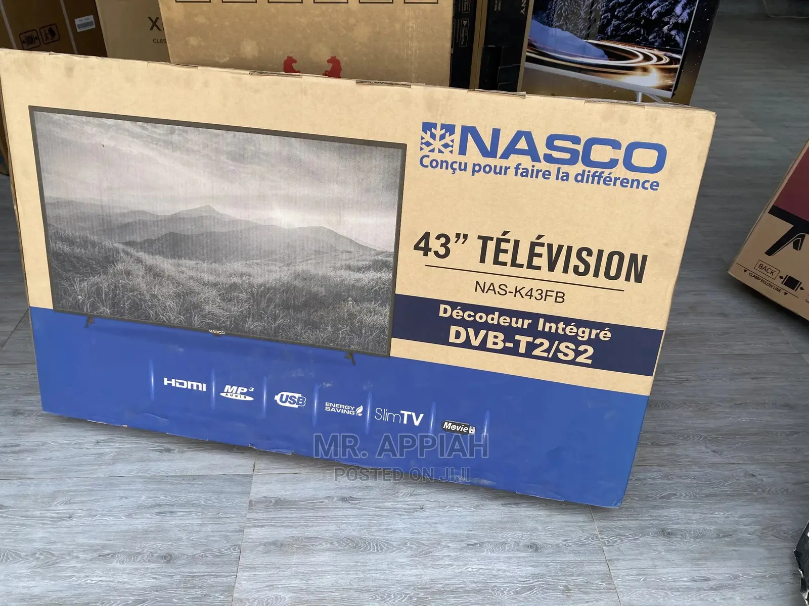 NAS-H43FB Nasco Satellite Tv.