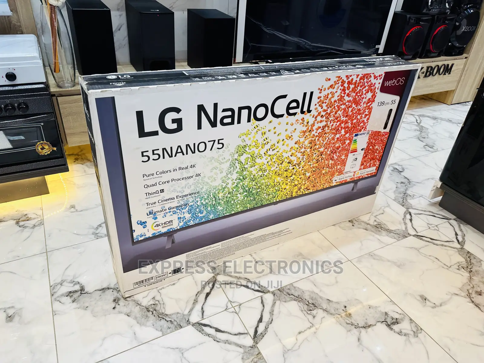 Adaptive Sound Effects Nanocell UHD Snart LG 55”Nano75