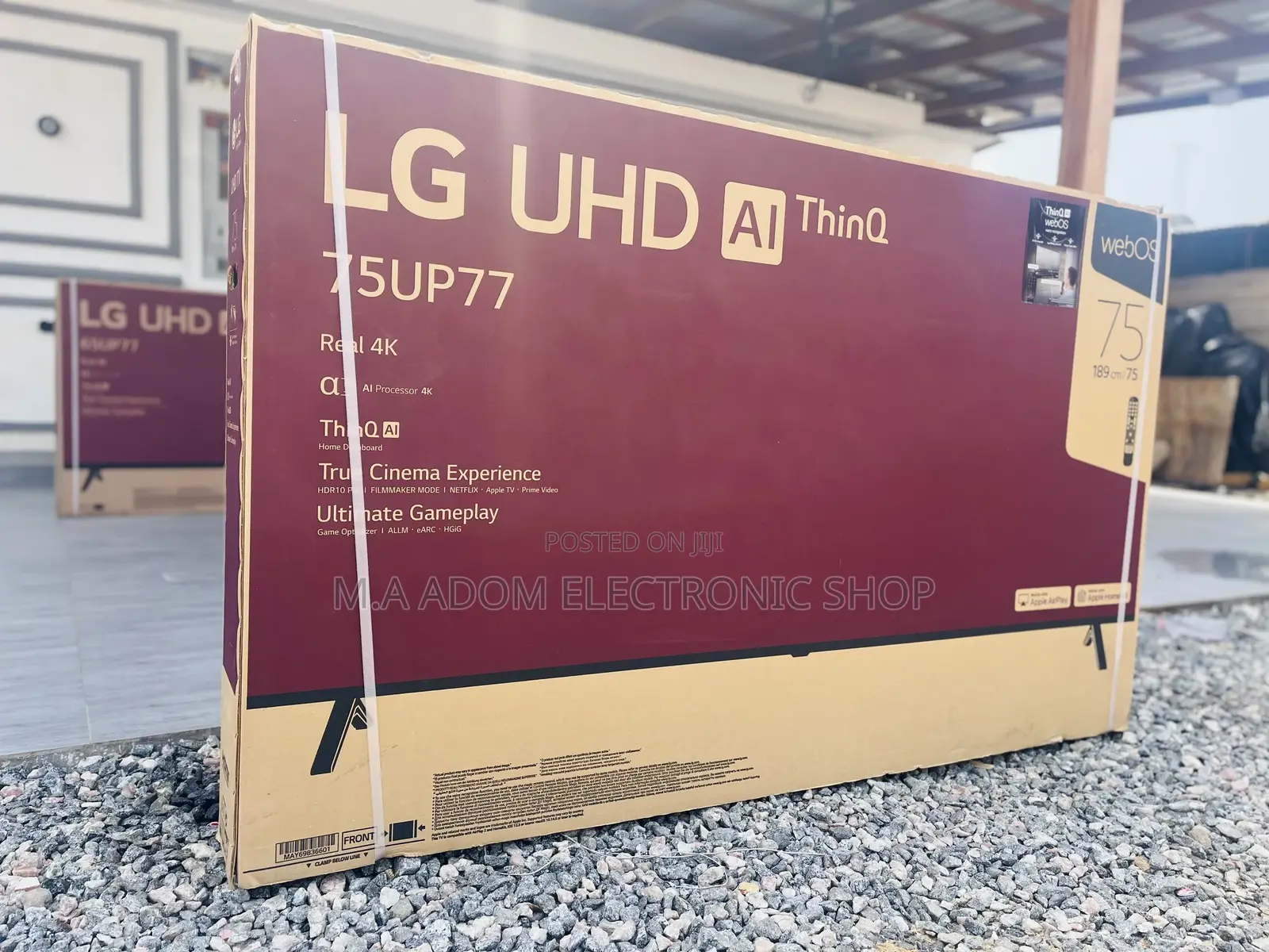 Check Out the New Lg 75” UHD Smart Tv