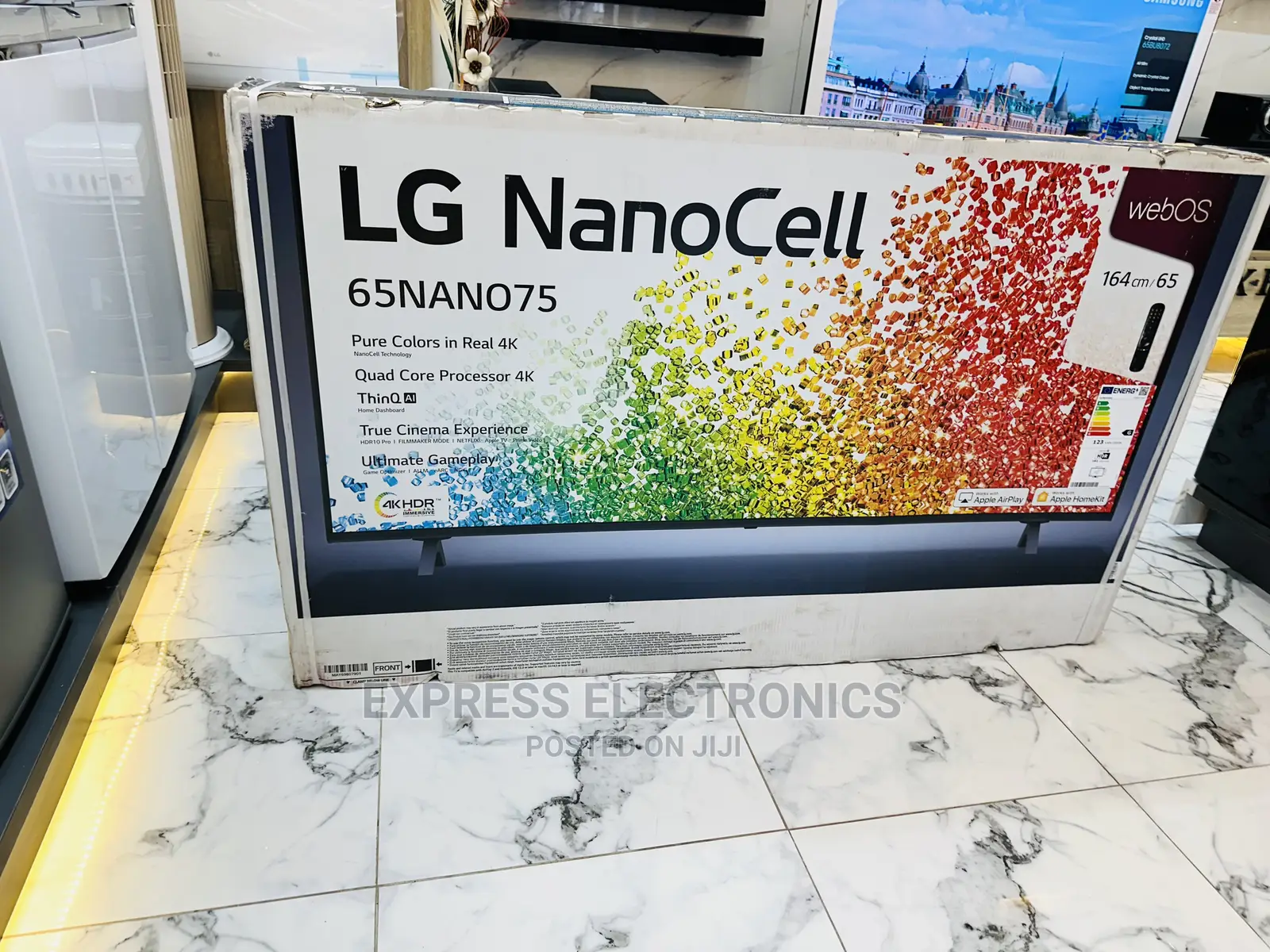 Ultra High Sleek Nanocell Display LG UHD 65”Nano75 Tv