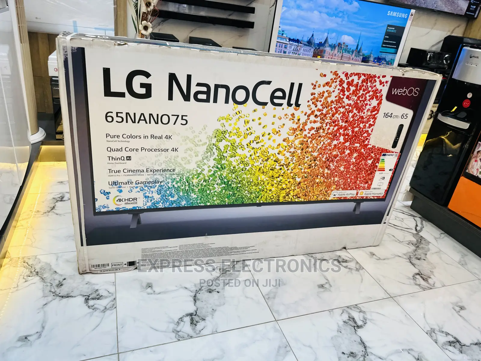 Ultra High Sleek Nanocell Display LG UHD 65”Nano75 Tv