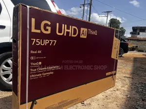 Plus Free Delivery Within Accra Lg 75” UHD Led Tv