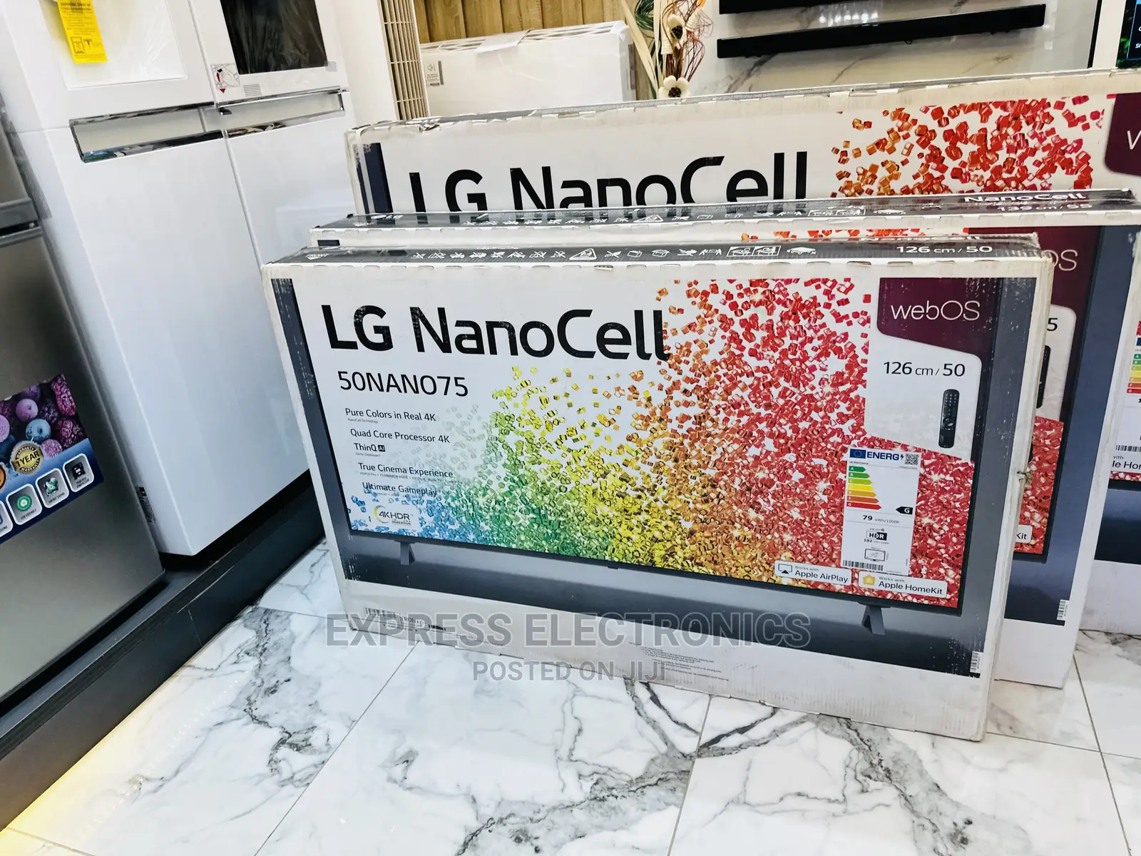 Classic and Elegant Design LG UHD Nano756 50” Nanocell