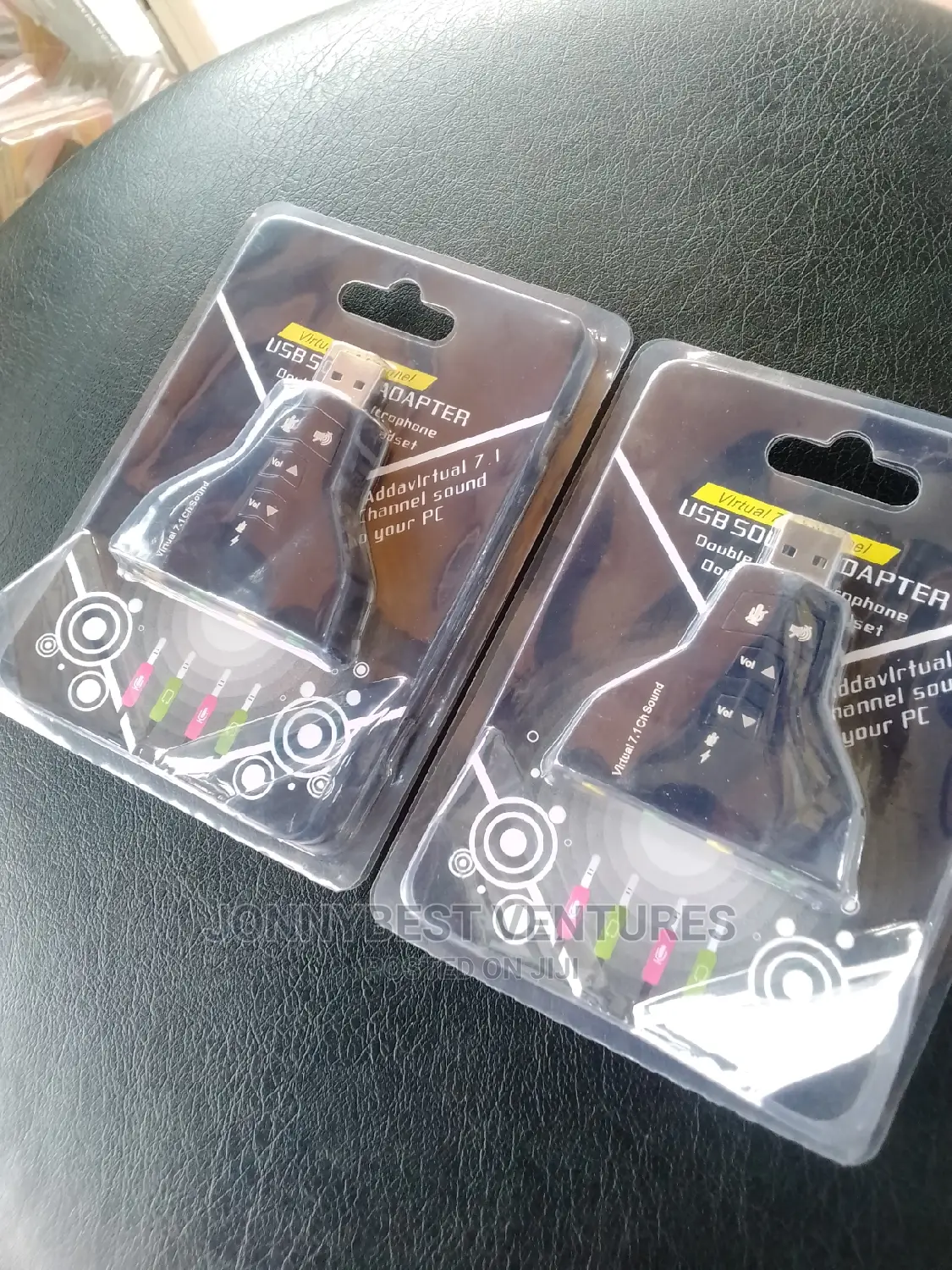 Double USB External Sound Card