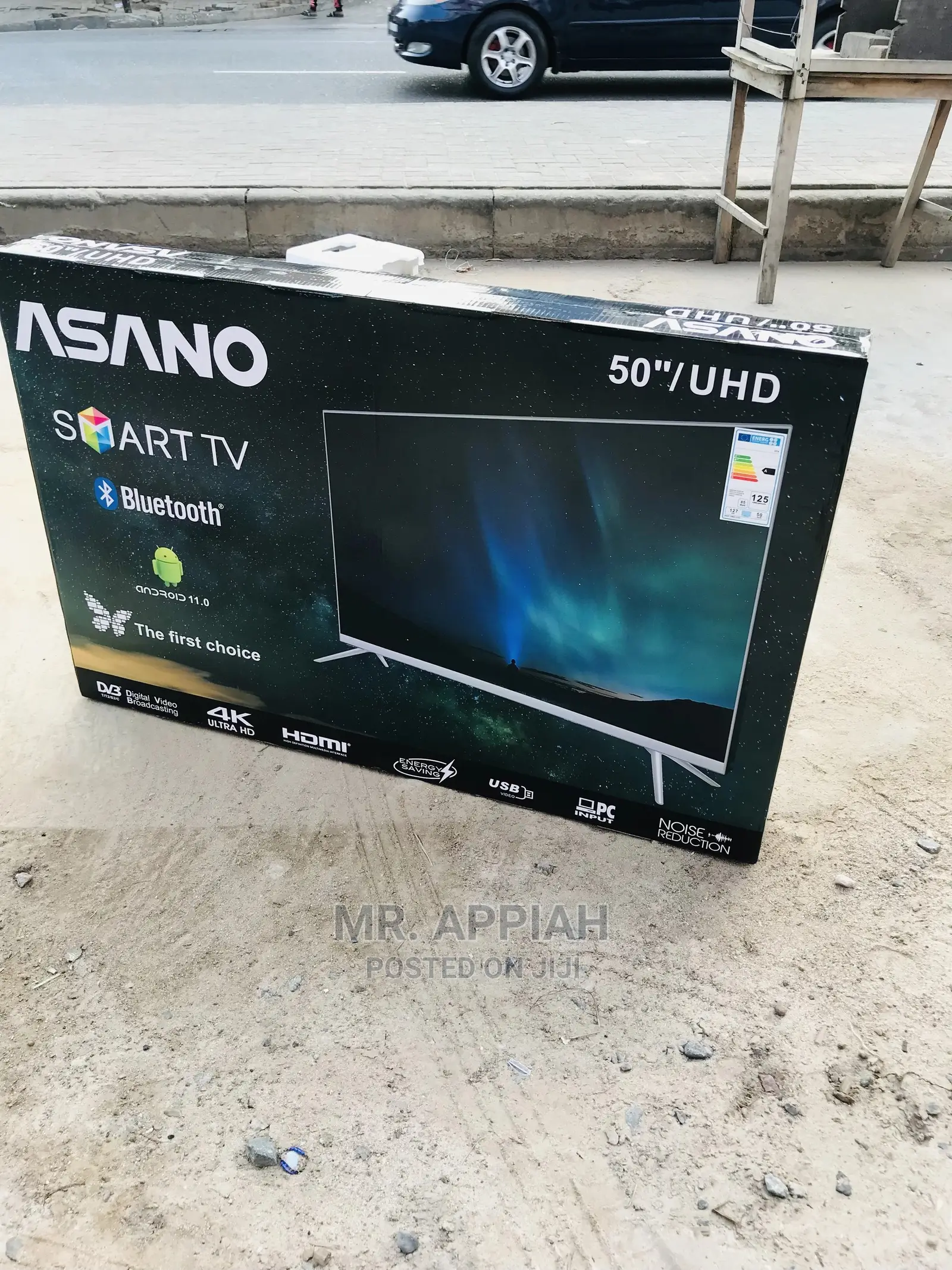 Smart Led Tv – Black(Asano 50)