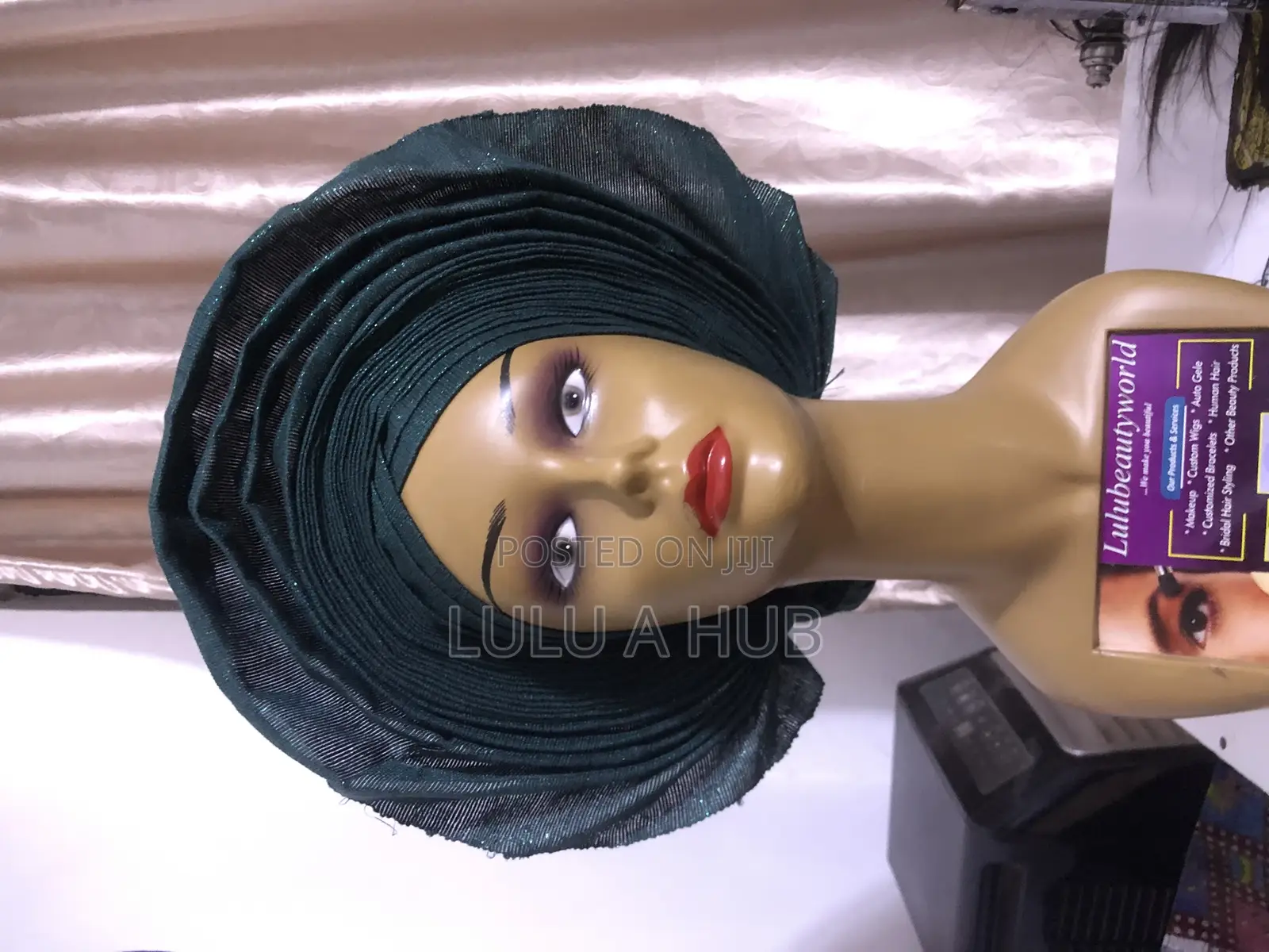 Emerald Green Autogele Head Gear
