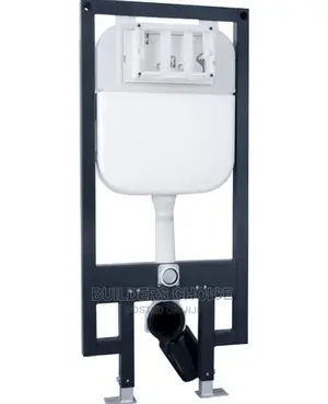 Concealed Water Closet_ With Its Cistern_hanging WC