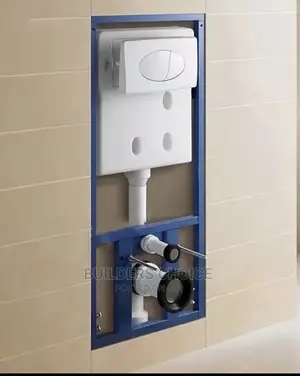 Concealed Water Closet_ With Its Cistern_hanging WC