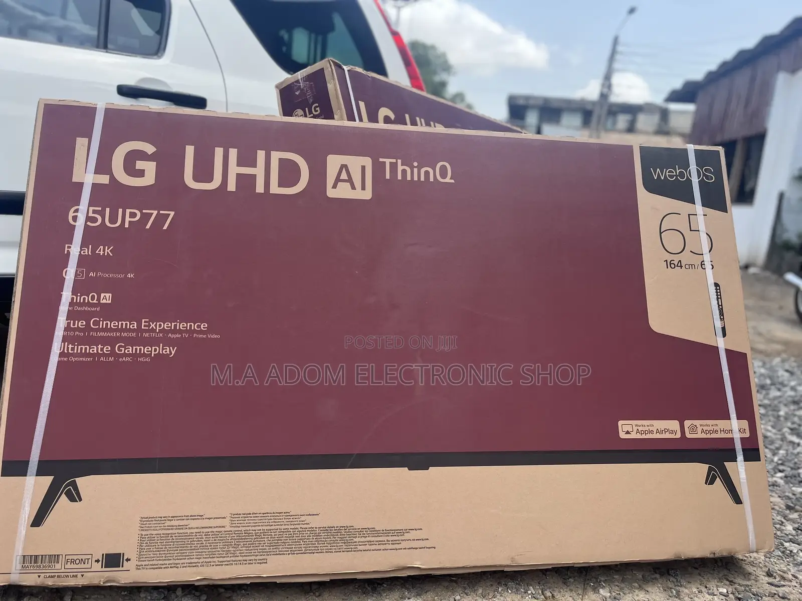 Lg 65” Smart UHD Led Tv With Magic Remote