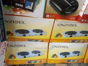CNZIDEL TWO Electrical Plate, 2500 Watts, Silver