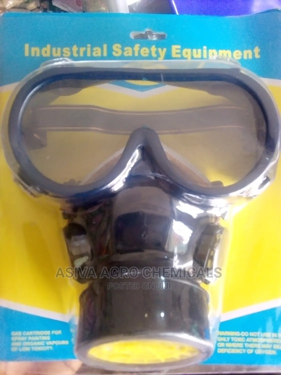 Industrial Mask And Goggles Set
