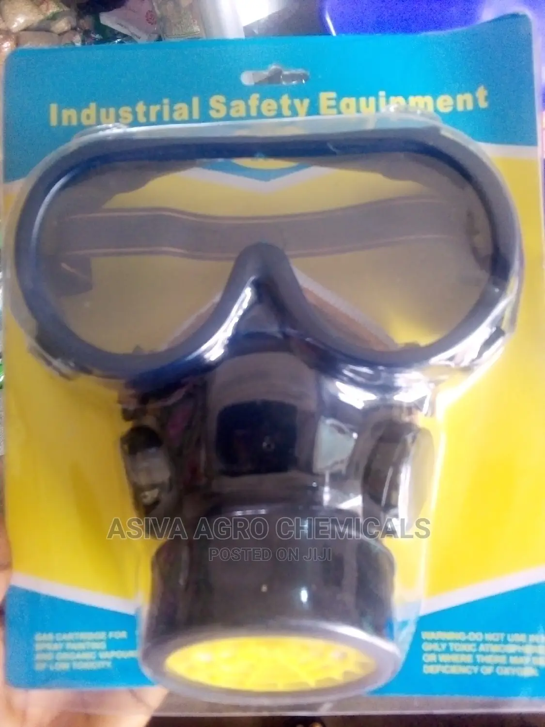 Industrial Mask And Goggles Set