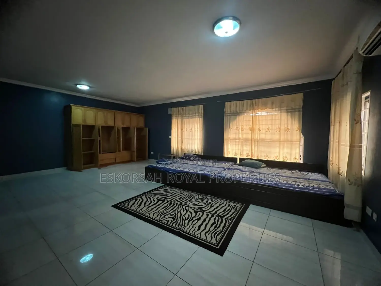 Furnished 4bdrm House in Coffee Street, A&C Mall Area for rent