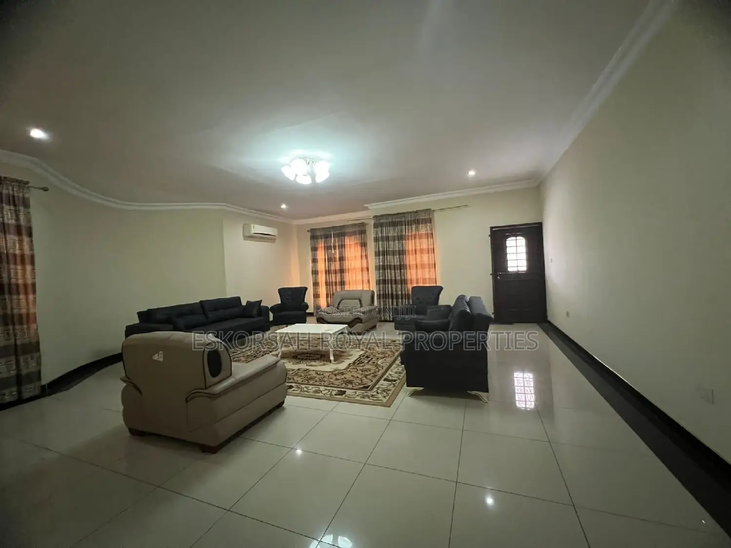 Furnished 4bdrm House in Coffee Street, A&C Mall Area for rent