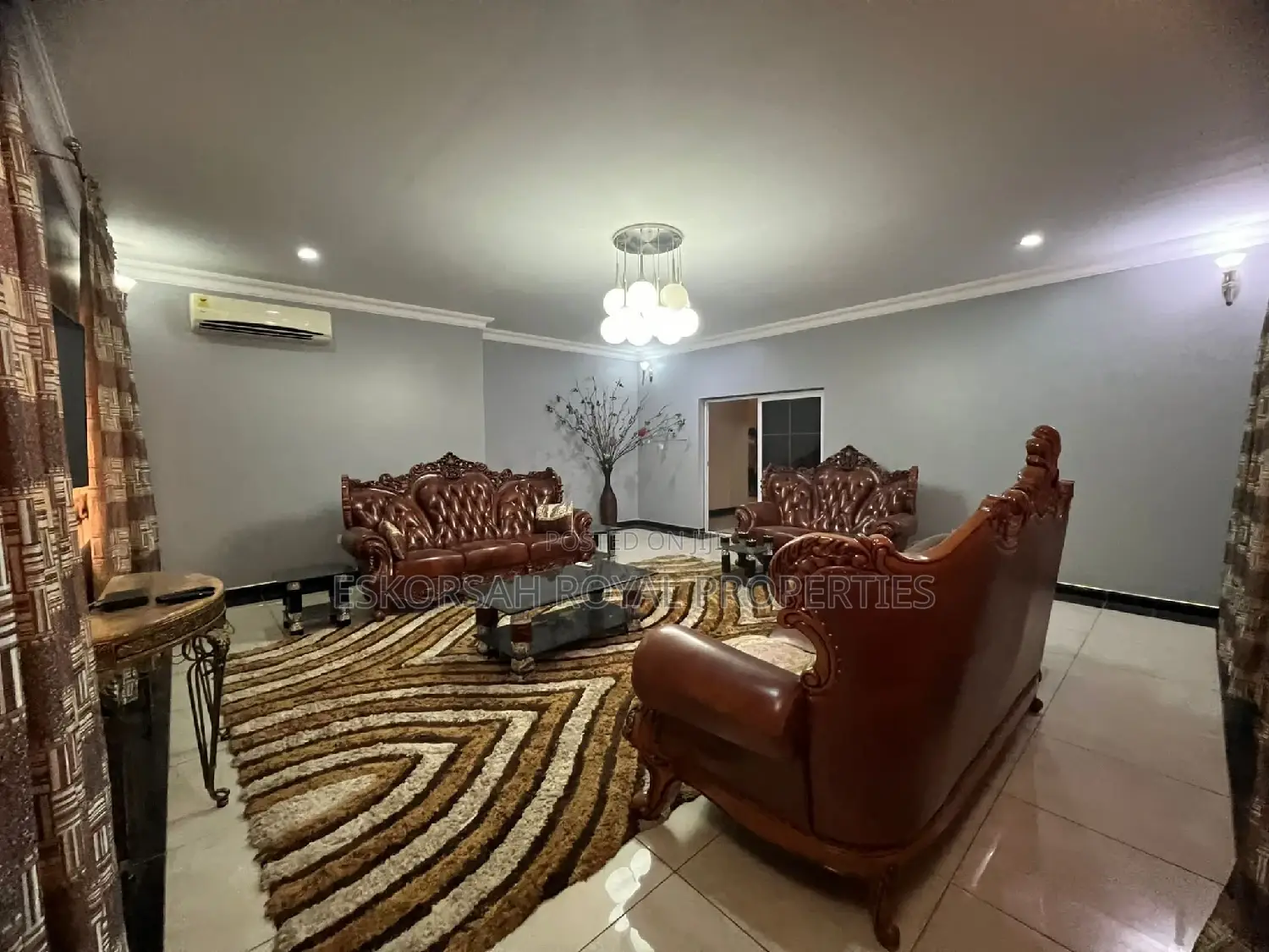 Furnished 4bdrm House in Coffee Street, A&C Mall Area for rent