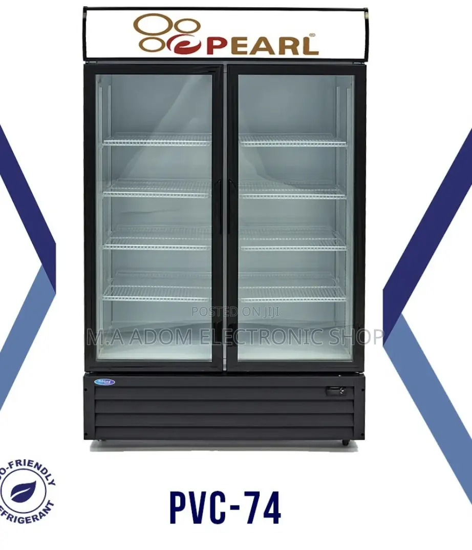 Pearl 568 Showcase Baverage Transparent Fridge