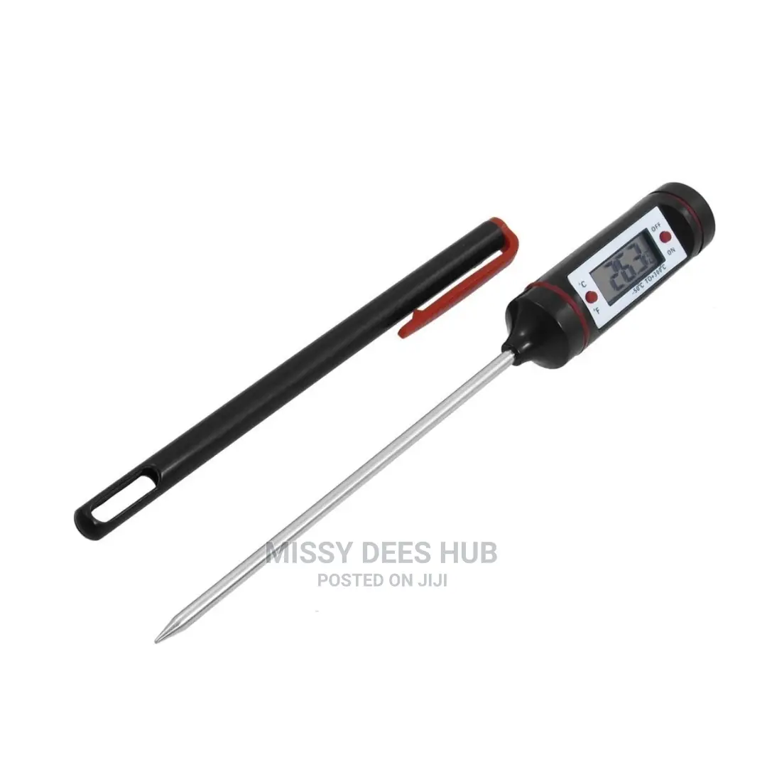 Digital Food Thermometer With Sheath