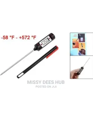 Digital Food Thermometer With Sheath