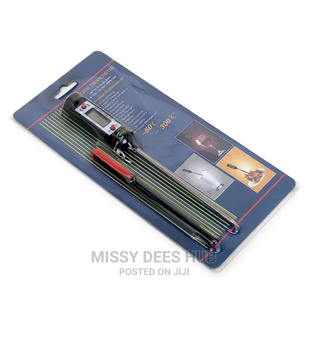 Digital Food Thermometer With Sheath