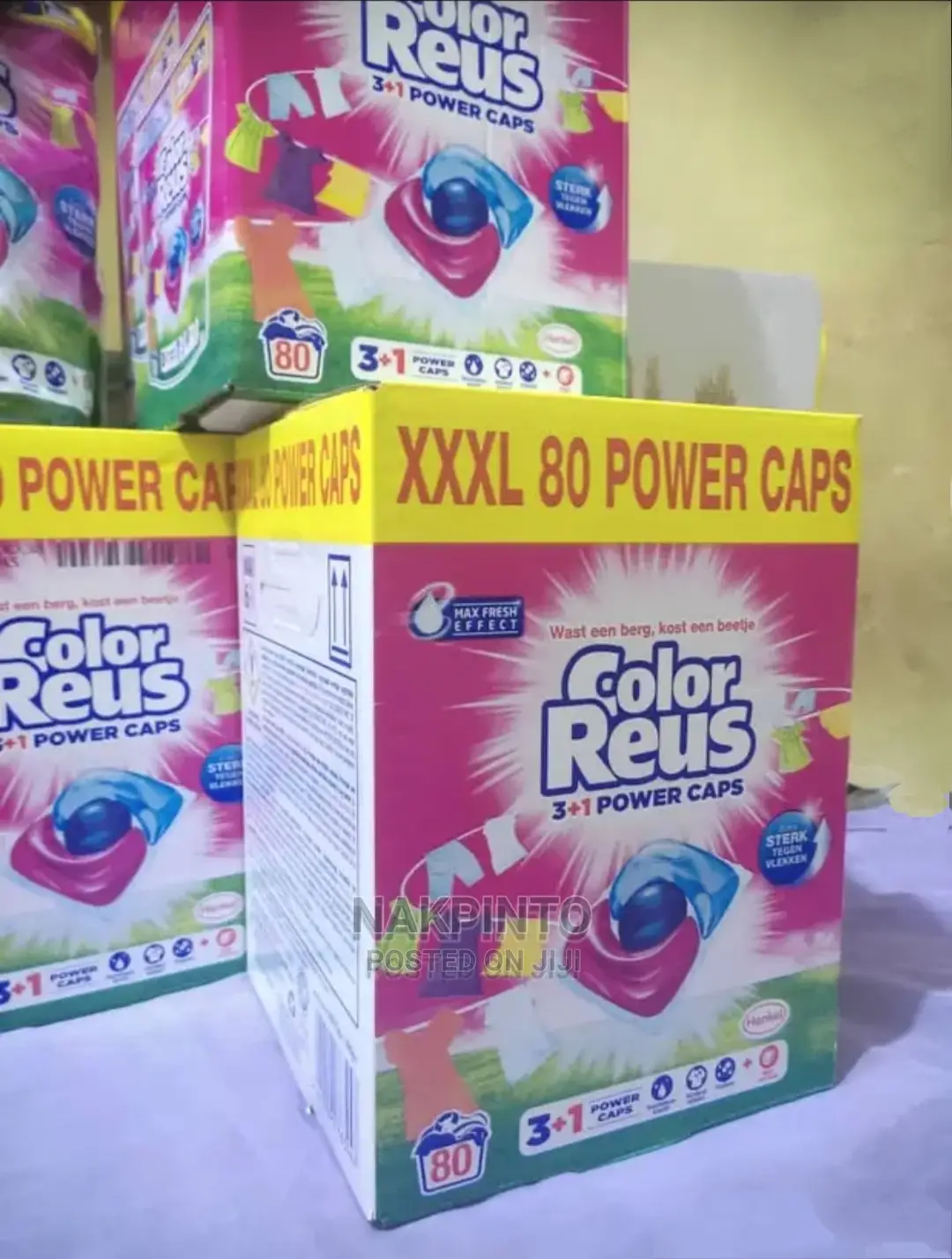 Washing Capsules ( XXXL 80 POWER CAPS )