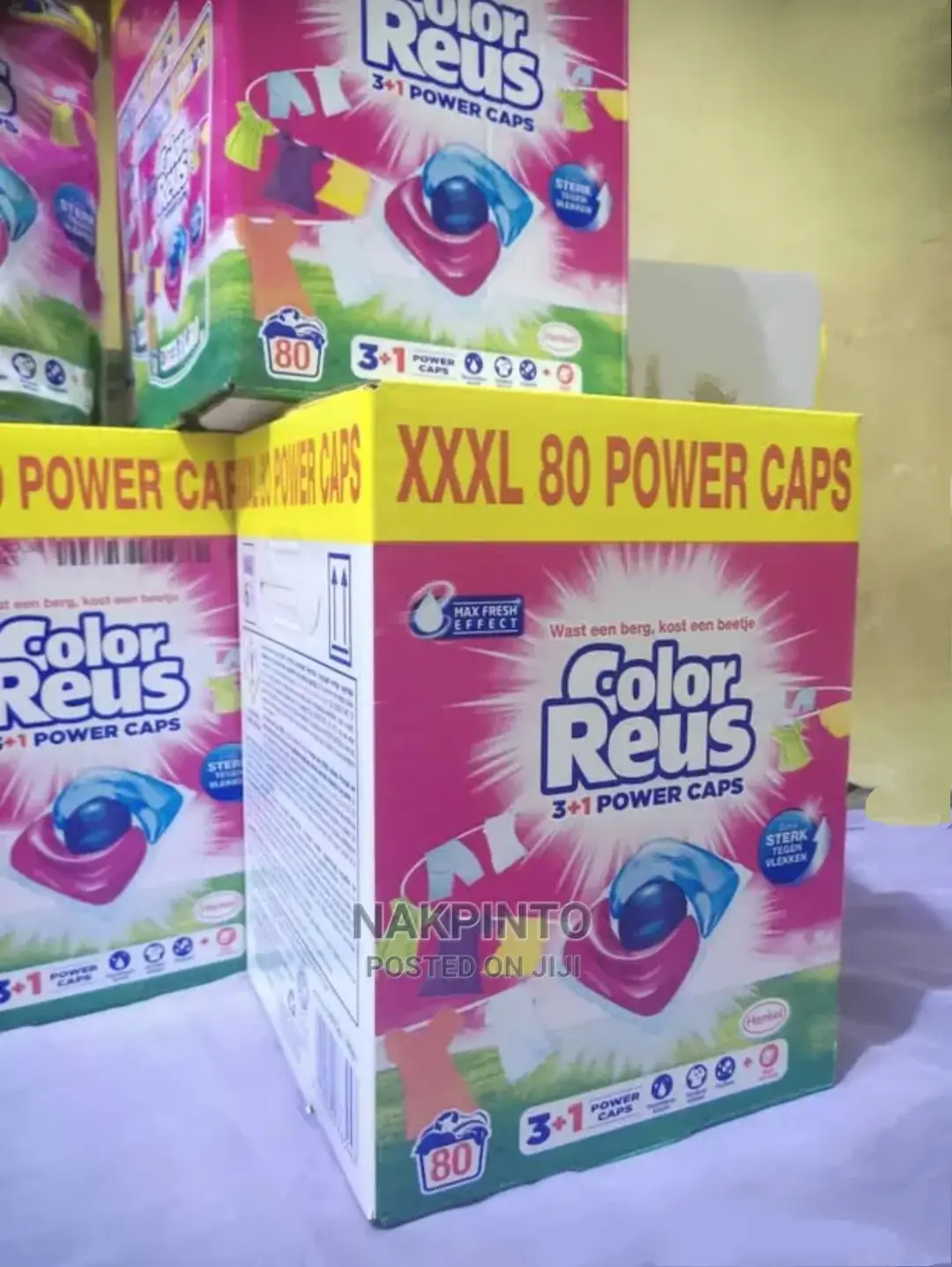 Washing Capsules ( XXXL 80 POWER CAPS )