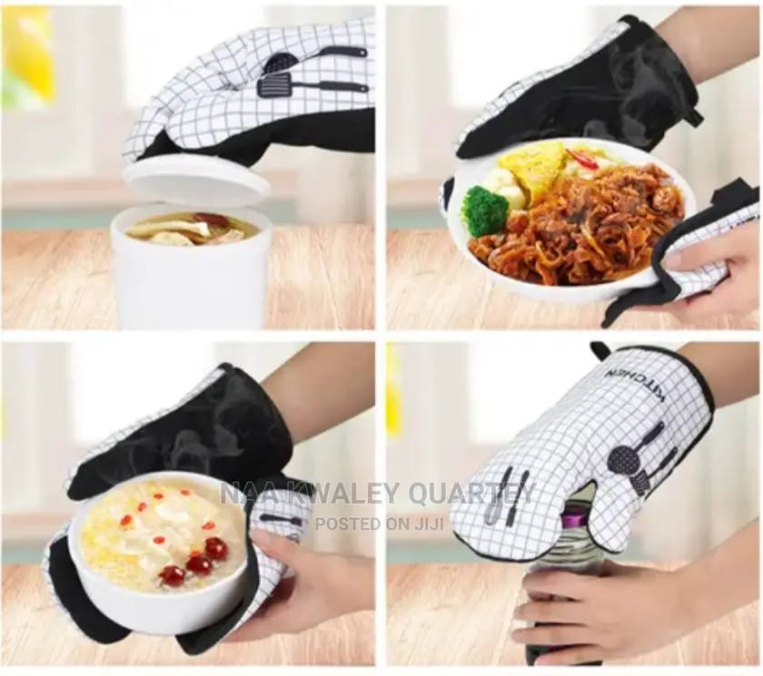 Oven Gloves and Hot Pot Pad