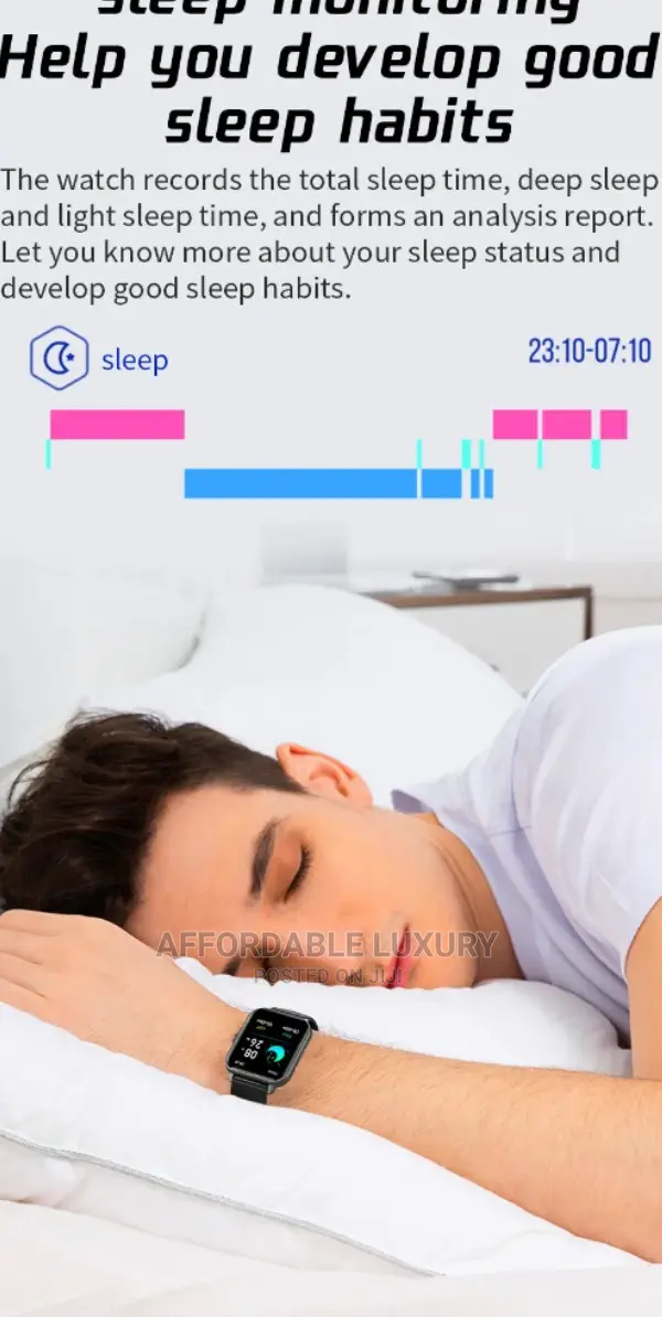Bluetooth Fitness Tracker Touch Screen Cellphone Smart-Watch