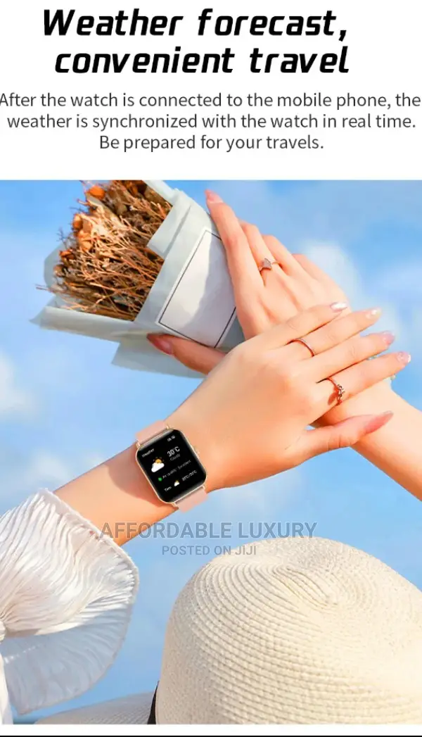 Bluetooth Fitness Tracker Touch Screen Cellphone Smart-Watch