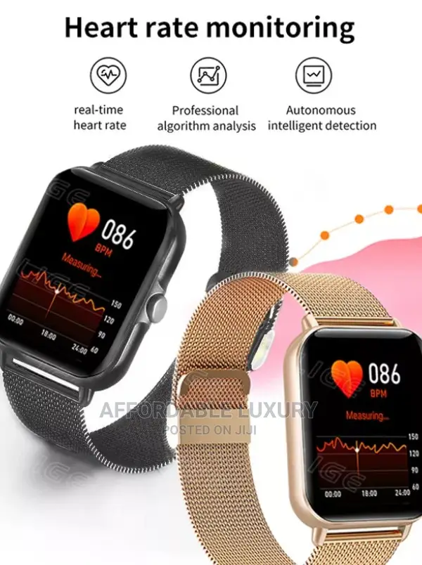Bluetooth Fitness Tracker Touch Screen Cellphone Smart-Watch