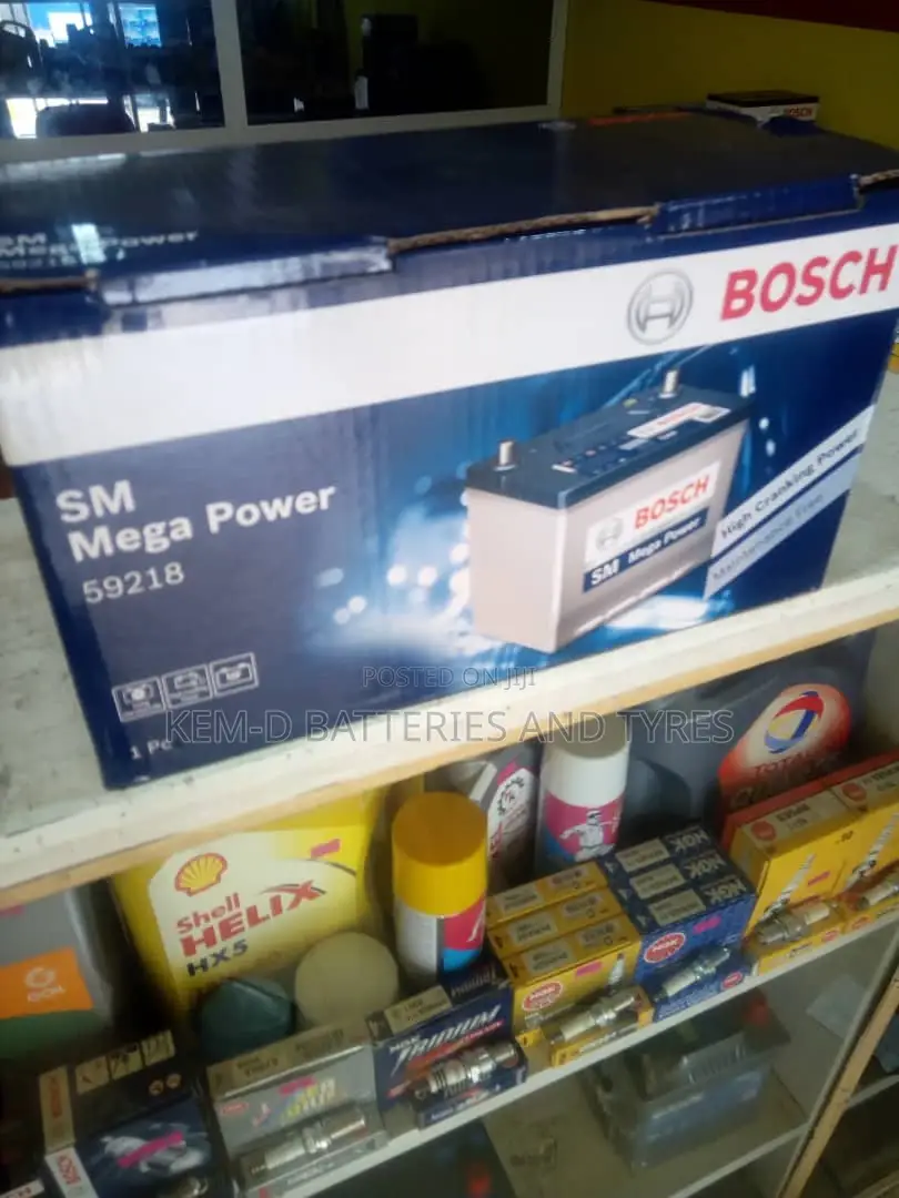 17 Plates Bosch Car Battery For Benz - Free Delivery